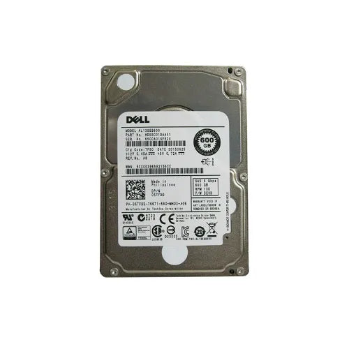 HDEBC01DAA51-DELL-EQ - Dell EqualLogic 600GB 10000RPM SAS 6Gb/s 2.5-Inch Hard Drive