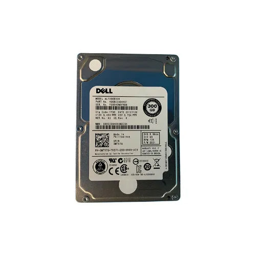 HDEBC03DAA51-DELL - Dell 300GB 10000RPM SAS 6GB/S SFF 2.5-Inch Enterprise Class Hard Drive