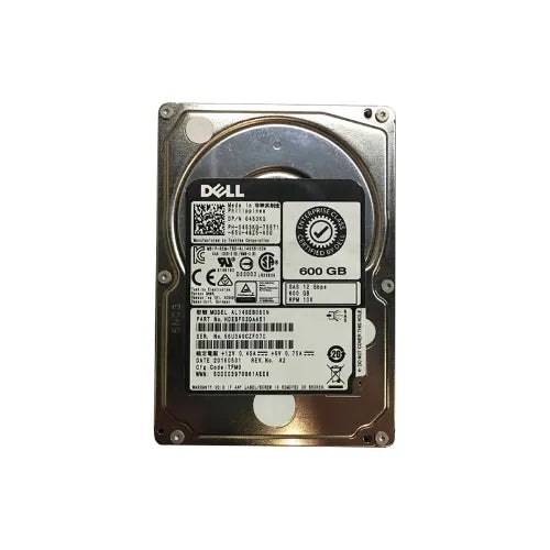 HDEBF03DAA51-DELL - Dell 600GB 10000RPM SAS 12Gb/s 2.5-Inch Hard Drive