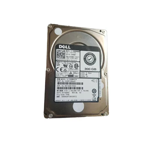 HDEBF05DAA51-DELL - Dell 300GB 10000RPM SAS 12Gb/s 512N 2.5-Inch Hard Drive