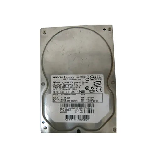 HDS728080PLA380-DELL - Dell Deskstar 7K80 Series 80GB 7200RPM SATA 3Gb/s 8MB Cache 3.5-Inch Hard Drive