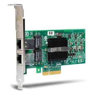 HP - 412648-B21R - Dual-Ports RJ-45 1Gbps 10Base-T/100Base-TX/1000Base-T Gigabit Ethernet PCI Express x4 Server Network Adapter - Orange Hardwares