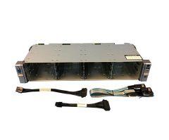 HP - 675426-B21 - 4-Bay 3.5-inch LFF Drive Cage Assembly with Cable for ProLiant DL320E Gen8 Server - Orange Hardwares