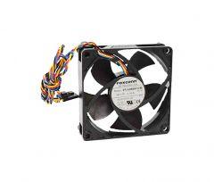 HP - EFB0812HHB - 12V DC 0.40A 80x15mm 4-Wire 4-Pin Fan - Orange Hardwares