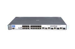 HP - J4903A#ABA - ProCurve 2824 20 x RJ-45 Ports 10/100/1000Base-T + 4 x Dual Personality RJ-45/SFP mini-GBIC Ports Layer 3 Managed Rack-mountable Gigabit Ethernet Network Switch - Orange Hardwares