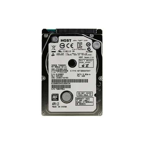 HTS725032A7E630-DELL - Dell Travelstar Z7K500 Series 320GB 7200RPM SATA 6Gb/s 32MB Cache 512e 2.5-Inch Hard Drive