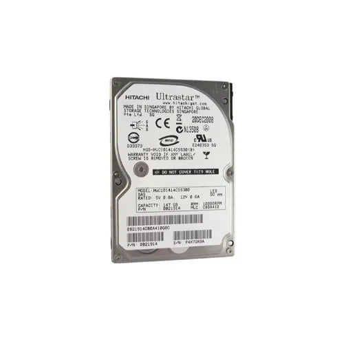 HUC101414CSS300-DELL - Dell Ultrastar C10K147 Series 147GB 10000RPM SAS 3Gb/s 16MB Cache 512e 2.5-Inch Hard Drive