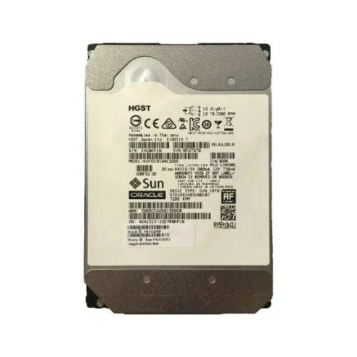 HUH721010AL5200-DELL - Dell Ultrastar DC HC510 Series 10TB 7200RPM SAS 12Gb/s 256MB Cache 512e (Instant Secure Erase Encryption) 3.5-Inch Hard Drive