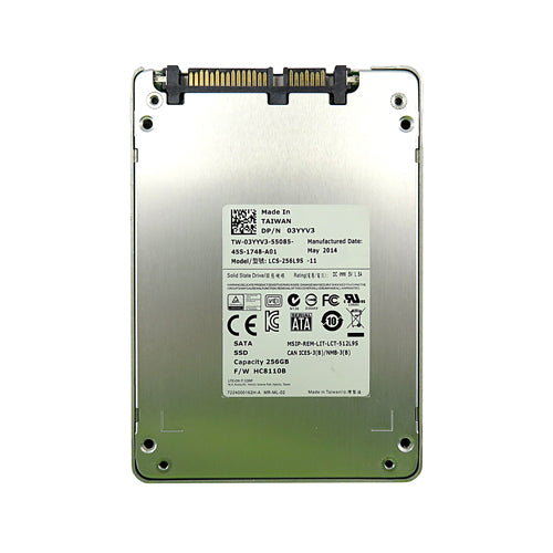 03YYV3-Dell 256GB 2.5 inch MLC 6Gb/s SATA Solid State Drive