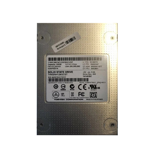 04X4172 - Lenovo 128GB 2.5 inch MLC 6Gb/s SATA Solid State Drive