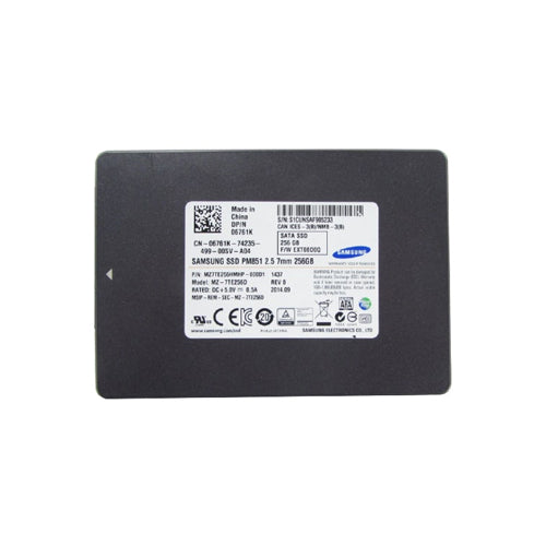 06761K-Dell 256GB 2.5 inch TLC 6Gb/s SATA Solid State Drive