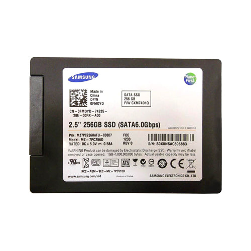 0FMDYD-Dell 256GB 2.5 inch MLC 6Gb/s SATA Solid State Drive