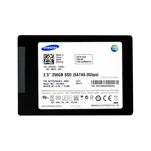 0T5YVC-Dell 256GB 2.5 inch MLC 6Gb/s SATA Solid State Drive