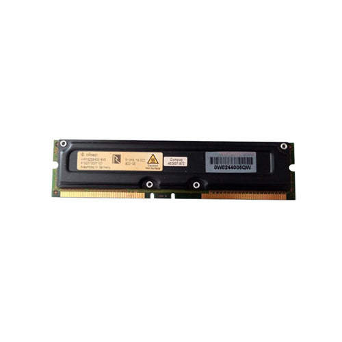 402837-872 - HP 512MB RDRAM 800MHz PC800 RIMM Rambus Memory for W8000 Workstation