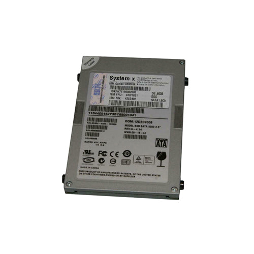 43W7621 - IBM 31.4GB 2.5 inch  1.5Gb/s SATA Solid State Drive