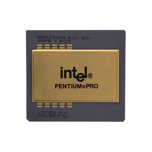 SL22T-2 - Intel Pentium Pro Single-core (1 Core) 200MHz 66MHz FSB 256KB L2 Cache Socket CPGA Processor