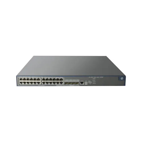 JG236-61101-B - HP 5120 Series 5120-24G-PoE+ 24 x RJ-45 Ports PoE+ 10/100/1000Base-T + 4 x Shared SFP Ports Layer 3 Managed 1U Rack-mountable Gigabit Ethernet Network EI Switch