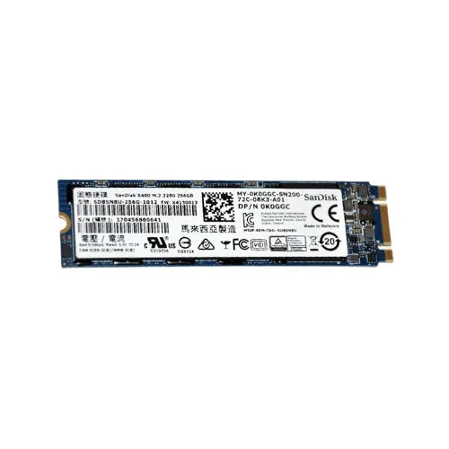 K0GGC-GEN-Dell 256GB 2.5 inch TLC 6Gb/s SATA Solid State Drive