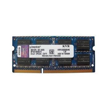 Kingston - 9931976-001.A00G - 4GB DDR3 SoDimm Non ECC PC3-10600 1333Mhz 2Rx8 Memory - Orange Hardwares