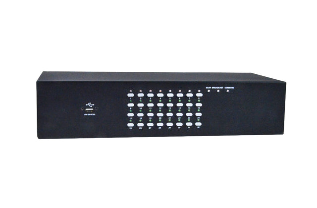 0K504H - Dell PowerEdge 2321DS 32 x Ports RJ-45 + 2 x Ports GE + 1 x Port SVGA 15-Pin + 4 x Ports USP 2.0 + 2 x Ports PDU Remote KVM Console Switch