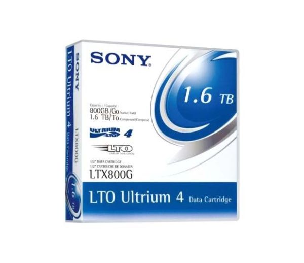 LTX800GN Sony LTO Ultrium 4 Tape Cartridge - LTO Ultrium LTO-4 - 800GB (Native)/1.6TB (Compressed)