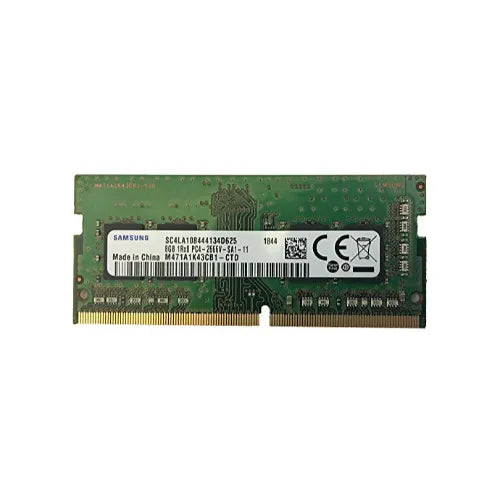 M471A1K43CB1-CTD-GEN - Samsung 8GB DDR4-2666MHz PC4-21300 Non-ECC Unbuffered CL19 260-Pin SODIMM 1.2V Single Rank Memory Module
