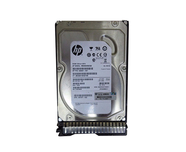 MB0500EBZQA HP 500GB 7200RPM SATA 3Gb/s NHP LFF 3.5-inch Midline Hard Drive for ProLiant Server