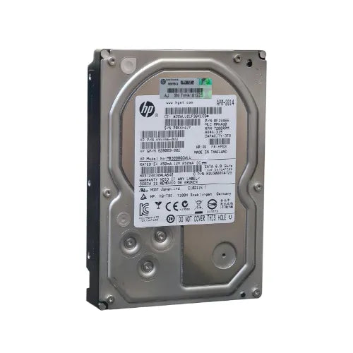 MB3000GCWLU-GEN - HP 3TB 7200RPM SATA 6Gb/s Hot-Swappable 512n 3.5-Inch Midline Hard Drive for ProLiant Servers
