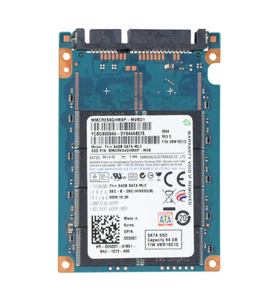 MMCRE64GHMXP-MVBD1-DEL-Dell 64GB 1.8 inch MLC 3Gb/s SATA SSD