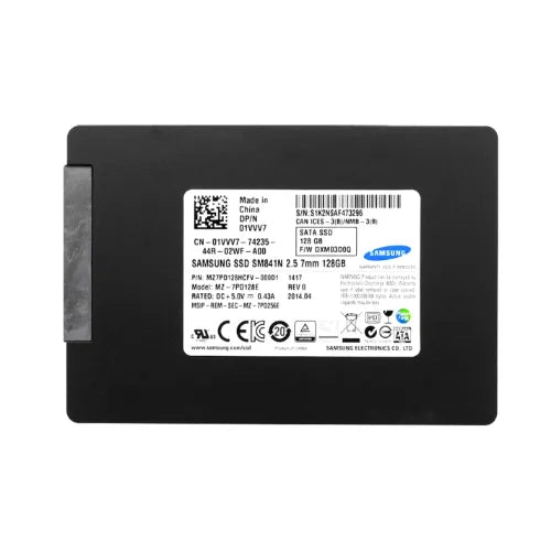 MZ-7PD128E-DELL-Dell 128GB 2.5 inch MLC 6Gb/s SATA Solid State Drive