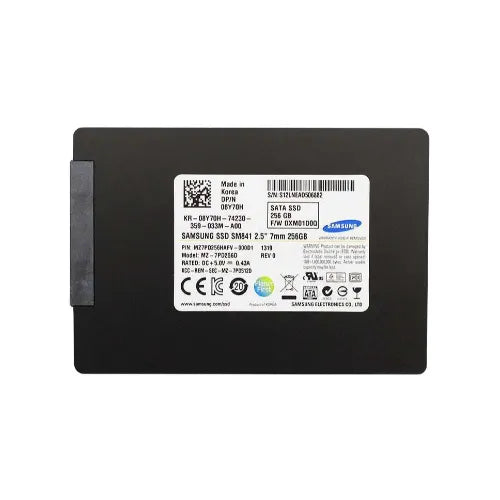 MZ-7PD256D-DELL-Dell 256GB 2.5 inch MLC 6Gb/s SATA Solid State Drive