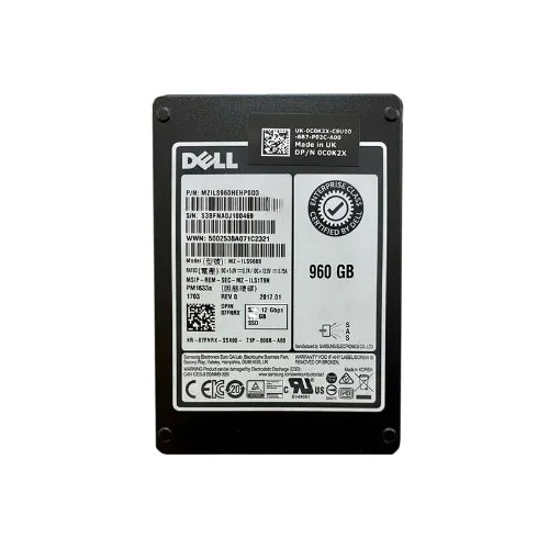 MZ-ILS960B-DELL-Dell 960GB 2.5 inch MLC 12Gb/s SAS Solid State Drive