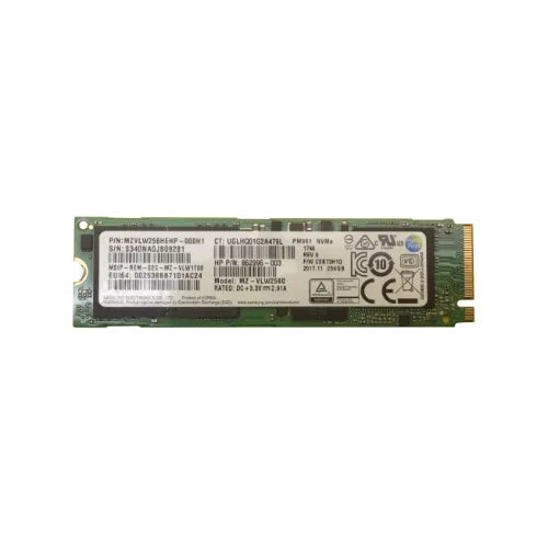 MZVLW256HEHP-DELL-Dell 256GB M.2 2280 TLC  PCIe Solid State Drive