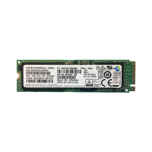 MZVPW256HEGL-000H1-1-HP 256GB M.2 2280 MLC  PCIe Solid State Drive