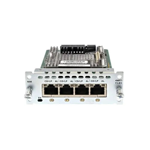 NIM-4MFT-T1/E1++= - Cisco 4 x Ports Multiflex Trunk Voice/Clear-channel Data T1/E1 Module