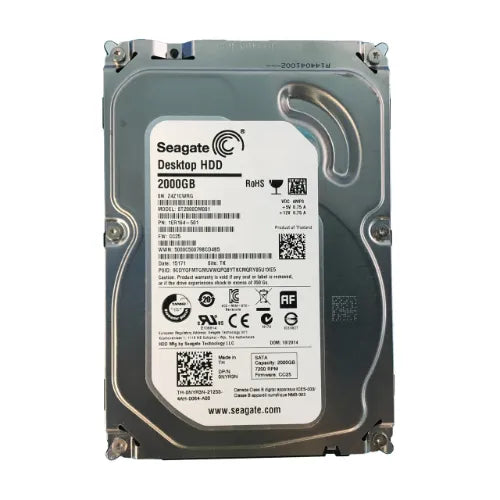 NYR3N-GEN - Dell 2TB 7200RPM SATA 6Gb/s Hot-Pluggable 3.5-Inch Hard Drive with Tray for PowerEdge Server & PowerVault Storage Array