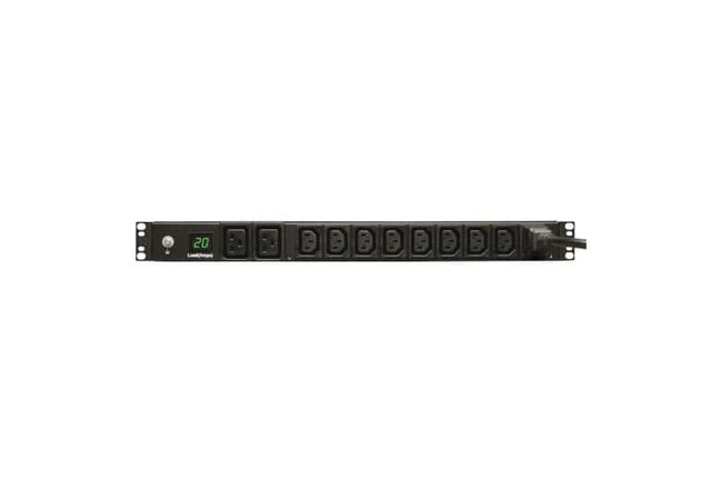 PDUMH20HV - Tripp Lite power distribution unit (PDU) 10 AC outlet(s) 1U Black