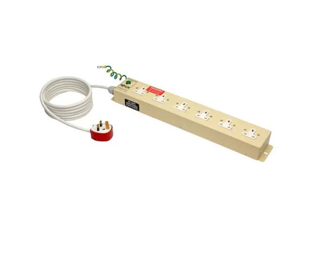 PS610HGUK - Tripp Lite power extension 3.05 m 6 AC outlet(s) Indoor Beige