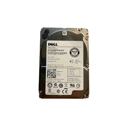 R72NV-DELL - Dell 600GB 10000RPM SAS 6Gb/s 2.5-Inch Hard Drive