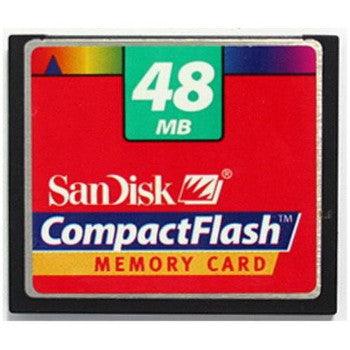 SanDisk - SDCFB-48 - 48MB CompactFlash (CF) Memory Card - Orange Hardwares