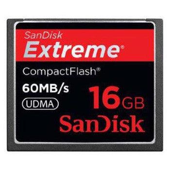 SanDisk - SDCFX2-016G-X46 - Extreme 16GB CompactFlash 60MB/s Class 6 Flash Memory Card (2-Pack) - Orange Hardwares