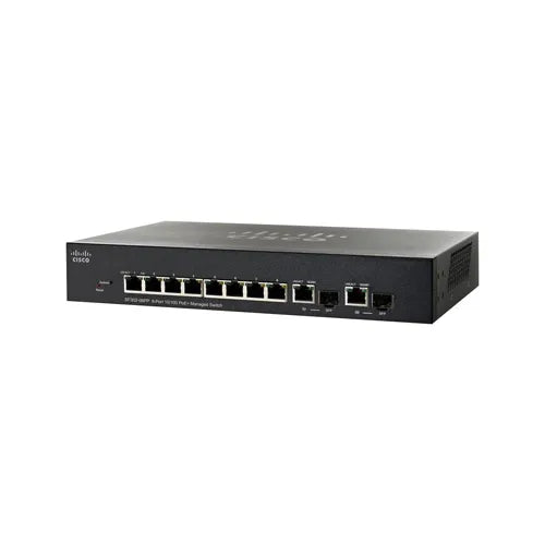 SF302-08PP-K9 - Cisco Small Business 300 Series 8-Ports PoE+ FE Switch