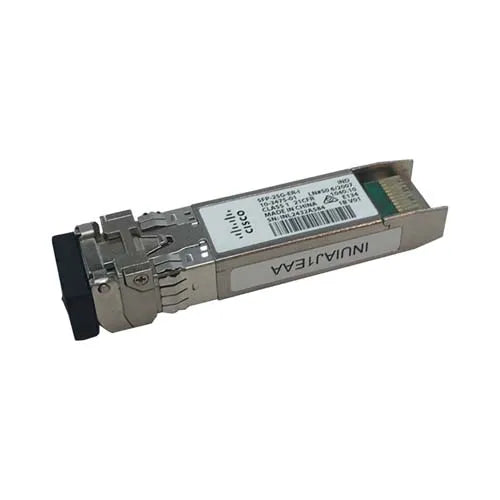 SFP-25G-ER-I= - Cisco 25Gb/s 25GBase-ER Single-mode Fibre 1310nm 40km LC Connector SFP28 Transceiver Module