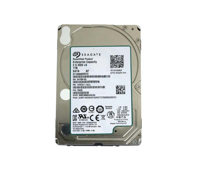 ST1000NX0313 - Seagate 1TB 7200RPM SATA 6Gb/s 2.5-Inch Hard Drive
