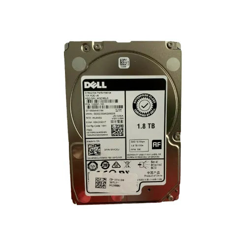 ST1800MM0198-DELL - Dell 1.8TB 10000RPM SAS 12Gb/s Hot-Pluggable 2.5-Inch Enterprise Hard Drive with Tray
