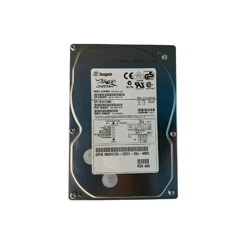 Cheetah 9.1GB 10000RPM Wide Ultra SCSI 68-Pin 512KB Cache Hot-Swappable CE 3.5-inch Hard Drive