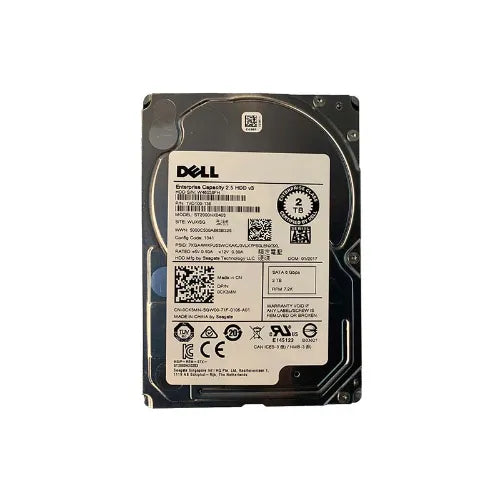 ST2000NX0403-DELL - Dell 2TB 7200RPM SATA 6Gb/s Hot-Pluggable (512n) 2.5-Inch Hard Drive