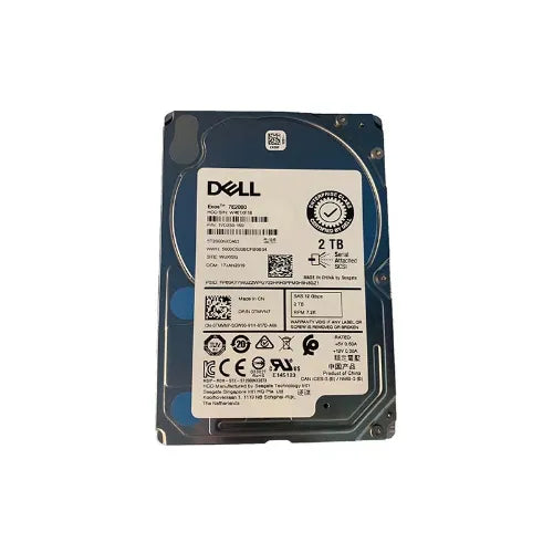 ST2000NX0463-DELL - Dell 2TB 7200RPM SAS 12Gb/s Hot-Pluggable 128MB Cache 2.5-Inch NearLIne Hard Drive for PowerEdge Servers