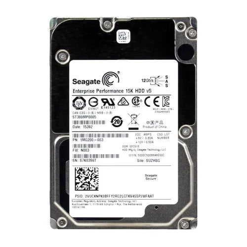 ST300MP0005-DELL-EQ - Dell EqualLogic 300GB 15000RPM SAS 12Gb/s 2.5-Inch Hard Drive