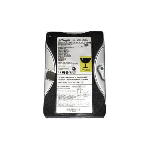 ST310212A-1 - Seagate U10 Series 10.2GB 5400RPM IDE Ultra ATA/66 (ATA-5) 512KB Cache (CE) 3.5-Inch Hard Drive
